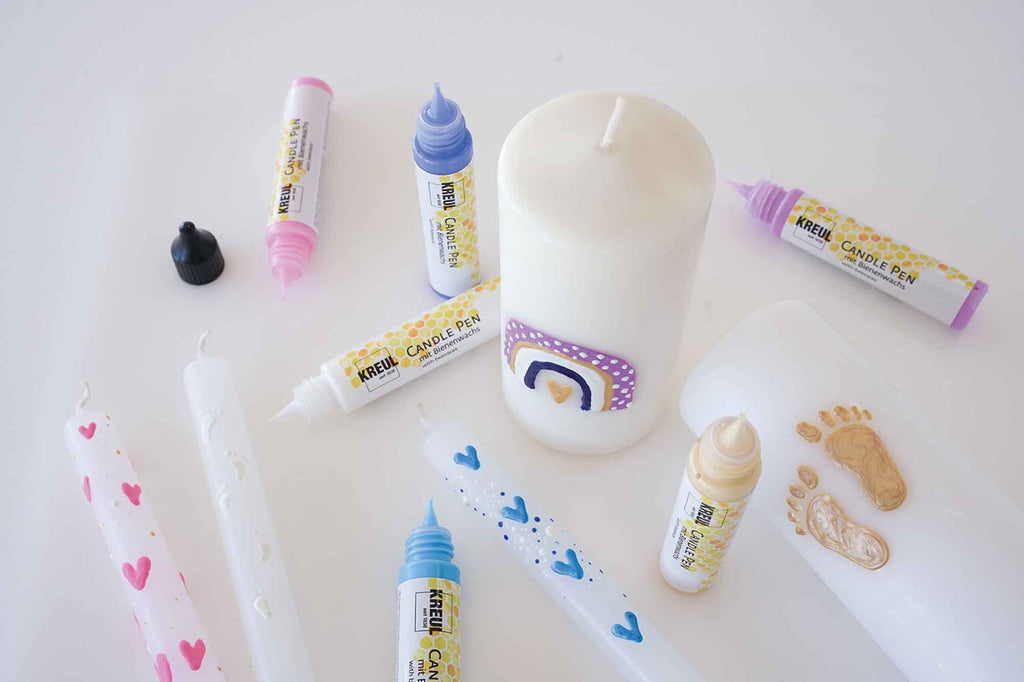 Kit Bolígrafos de velas HELLO BABY Kreul 6 piezas  FC-161003