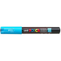Uni Posca Rotulador Fino Azul claro 8 p2 0,7mm