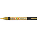 Uni Posca Rotulador Fino Dorado 25 0,9-1,3mm