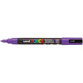 Uni Posca Rotulador Fino violeta 12 0,9-1,3mm