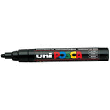 Uni Posca Rotulador Medio Negro  24 1,8-2,5mm