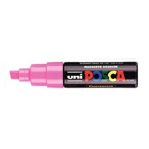 Uni Posca Rotulador Grueso Rosa fluor 13  8mm