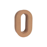 Número 0 Cartón Kraft 17,7 Cm