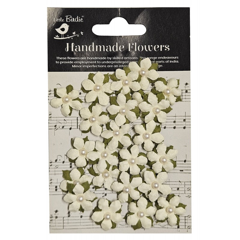 Flores Con Perlas