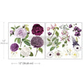 Transfer Majestic Blooms