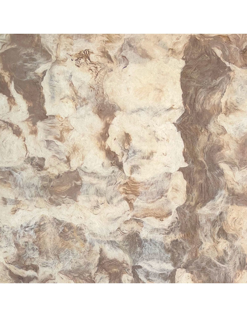 Papel Artesanal Amate jaspeado efecto mármol MX100