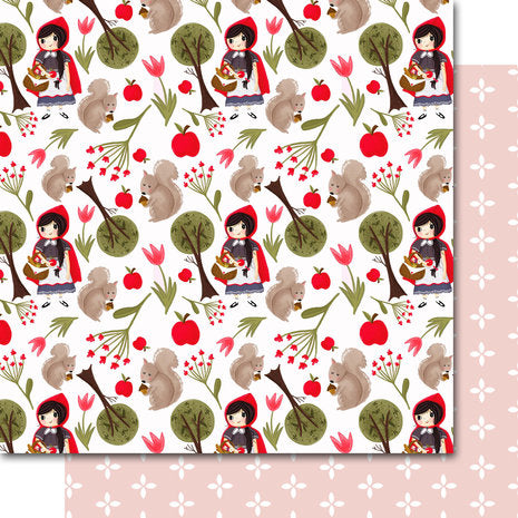 Block 30x30 Be Brave Caperucita Roja