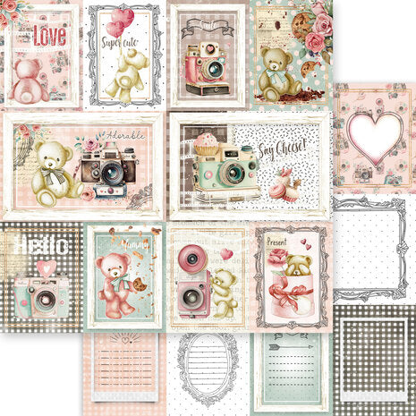 Block 30x30 Beary Sweet