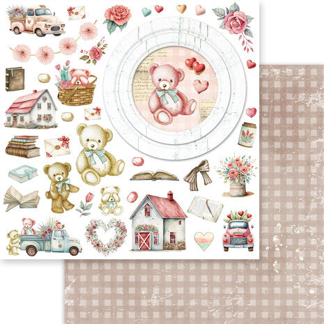 Block 30x30 Beary Sweet