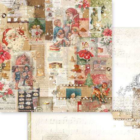 Block 30x30 Dear Santa