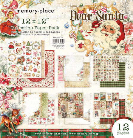 Block 30x30 Dear Santa