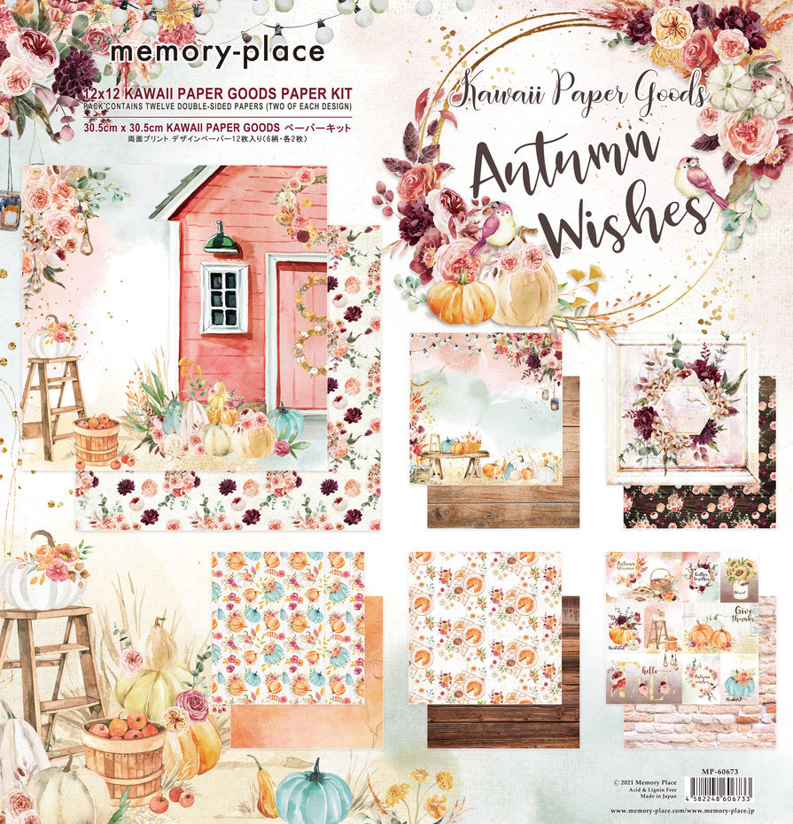 Block de papeles 30x30 Autumn Wishes