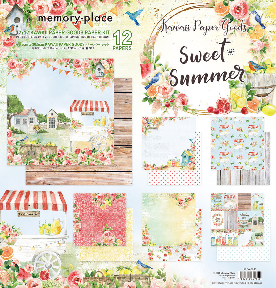 block de papeles 30x30 Sweet Summer