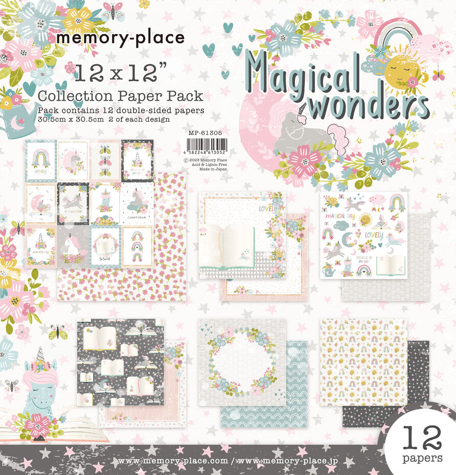 block de papeles 30x30 Magical wonders