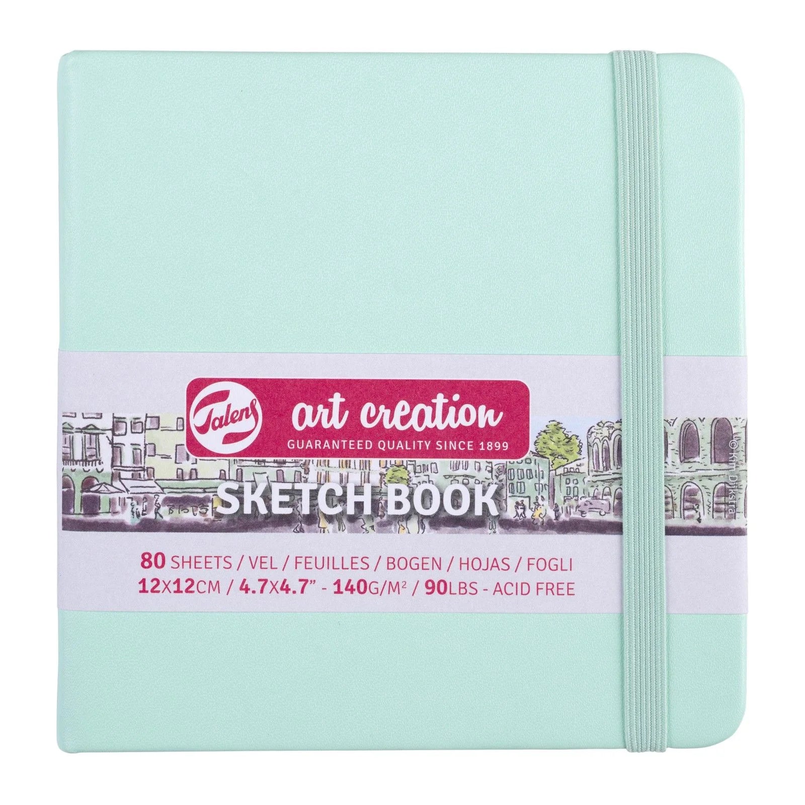 Sketch Book Mint 12x12 Cm