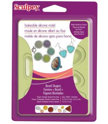 Molde De Modelaje Flexible Bezel Shapes