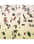 Papel Artesanal con hojas de mono  th917