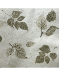 Papel Artesanal con fibras de Maiz y hojas th847