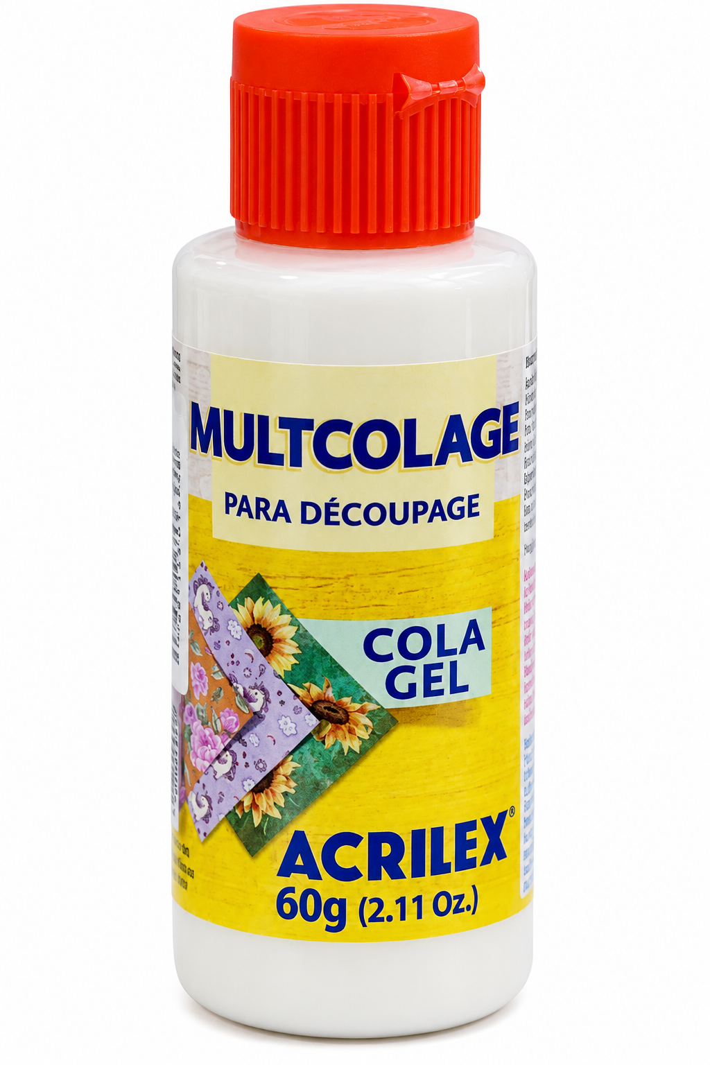 Multicolage cola gel Acrilex Decoupage 60 gr.