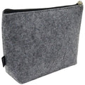 Neceser fieltro gris 22,5x15 cm Ref.34