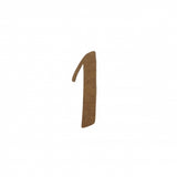 Número 1 De 2 Cm