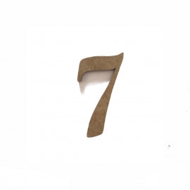 Número 7 De 2 Cm