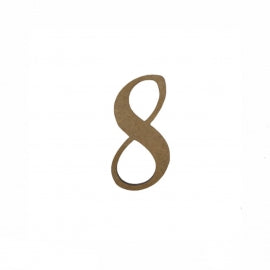 Número 8 De 2 Cm