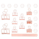 Set de Papeleria Oro Rosa