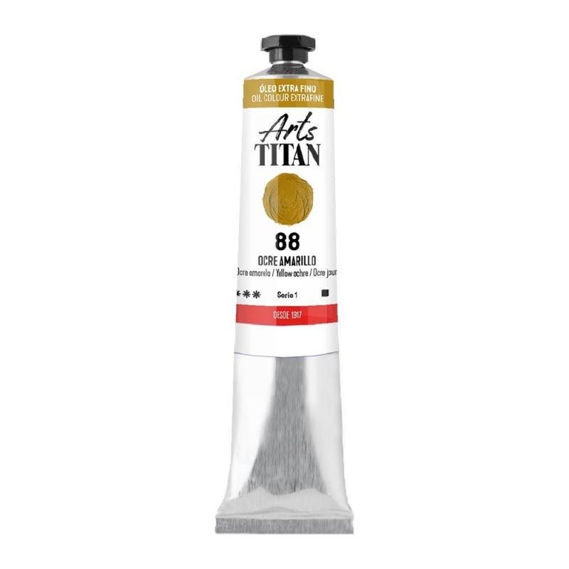Tubo Oleo Titan Goya 20Ml. Nº88 Ocre Amarillo