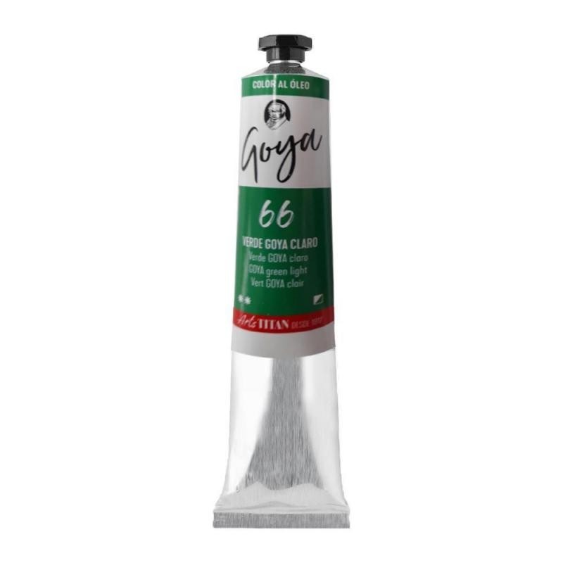 Tubo Oleo Titan Goya 20Ml. Nº66 Verde Claro