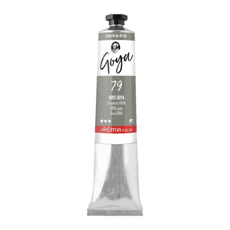 Tubo Oleo Titan Goya 20Ml. Nº79 Gris
