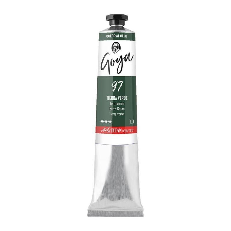 Tubo Oleo Titan Goya 20Ml. Nº97 Tierra Verde