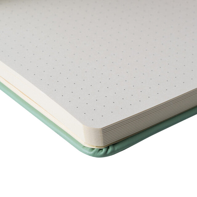 cuaderno de puntos Bullet journal sakura color verde mint