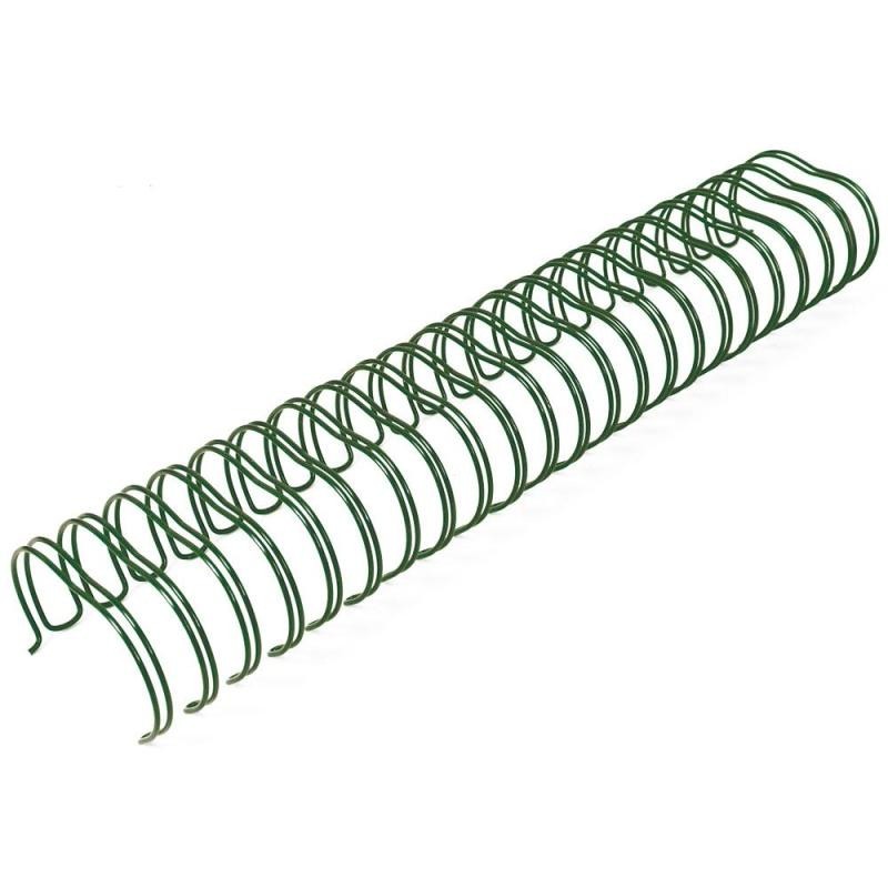 PACK 2 WIRE-O 16MM. VERDE BOSQUE PASO 2:1 (23 ANILLAS) ARTIS DECOR
