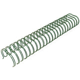 PACK 2 WIRE-O 19MM. VERDE BOSQUE PASO 2:1 (23 ANILLAS) ARTIS DECOR