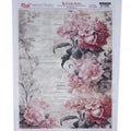Papel De Arroz Flores 29,7x42 Cm