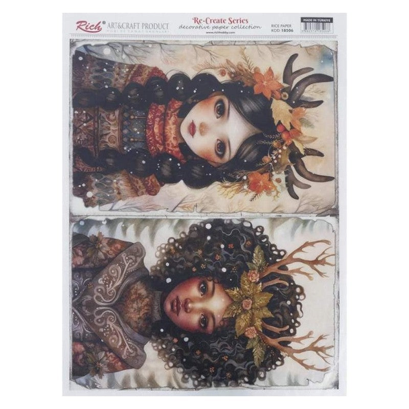 Papel De Arroz 18506 29,7X42Cm