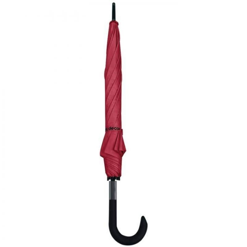 Paraguas 104cm de diametro burgundy 8 varillas
