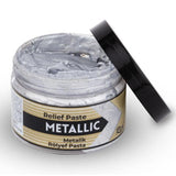 Pasta relieve Metallic Plata 1279