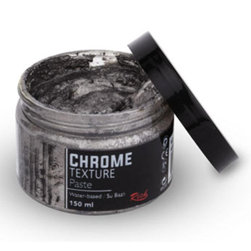 Pasta De Textura Chrome Plata Antigua 150 Ml