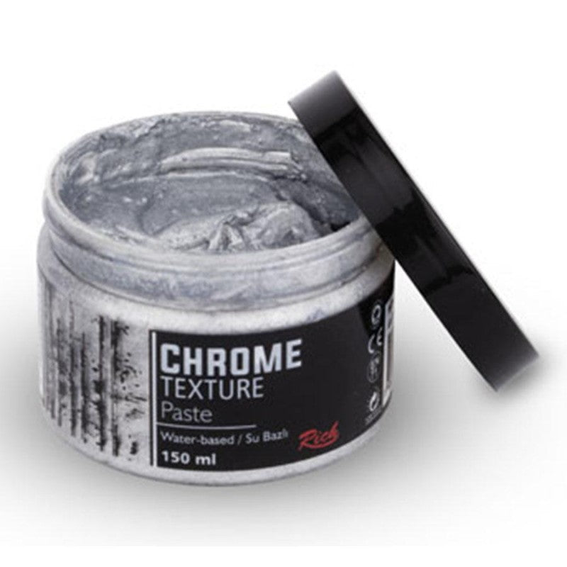 Pasta De Textura Chrome Plata 150 Ml