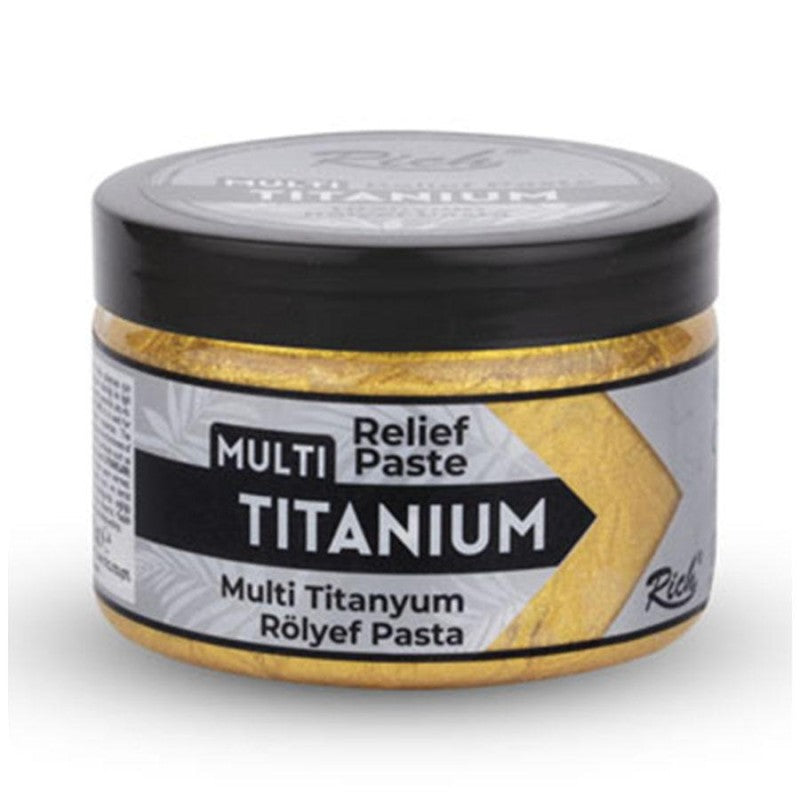 Pasta Textura Titanium Oro 150 Cc