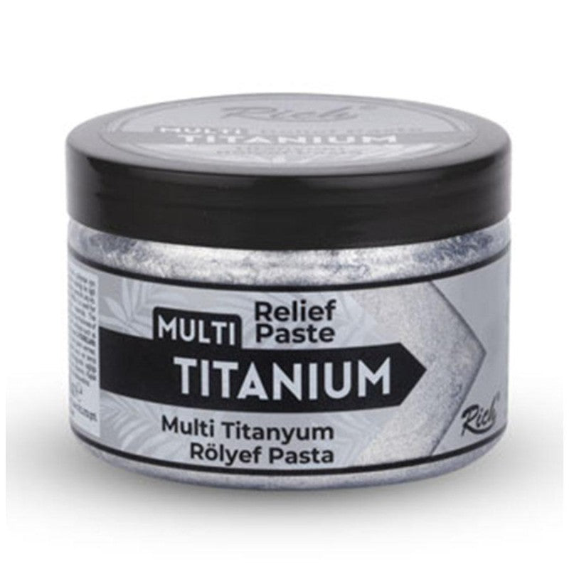 Pasta Textura Titanium Plata 150 Cc