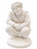Figura de escayola Pastor caganer