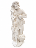 Figura de escayola Pastor con cesta