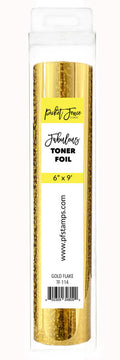 Fabulous toner foil color oro brillante con flake