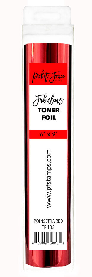 Fabulous toner foil color rojo Brillante