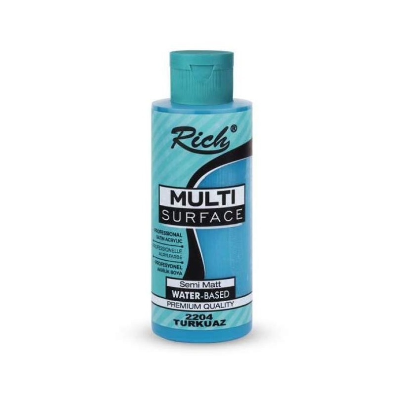 Pintura multisuperficie Rich 120 cc. Turquesa 2204