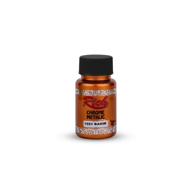 Pintura Chrome Metallic Copper 50 Cc