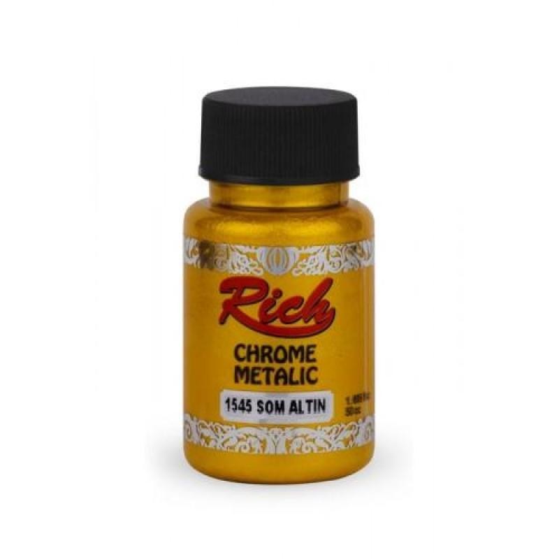 Pintura Chrome Metallic 50cc0 02679 sólid gold